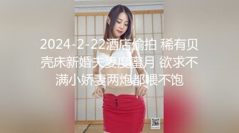 2024-2-22酒店偷拍 稀有贝壳床新婚夫妻度蜜月 欲求不满小娇妻两炮都喂不饱