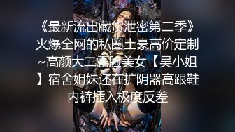 《最新流出藏货泄密第二季》火爆全网的私圈土豪高价定制~高颜大二露脸美女【吴小姐】宿舍姐妹还在扩阴器高跟鞋内裤插入极度反差